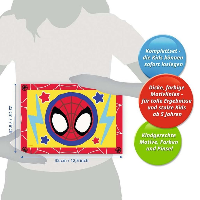 Spidey und seine Superfreunde - Malen nach Zahlen - CREART® Junior