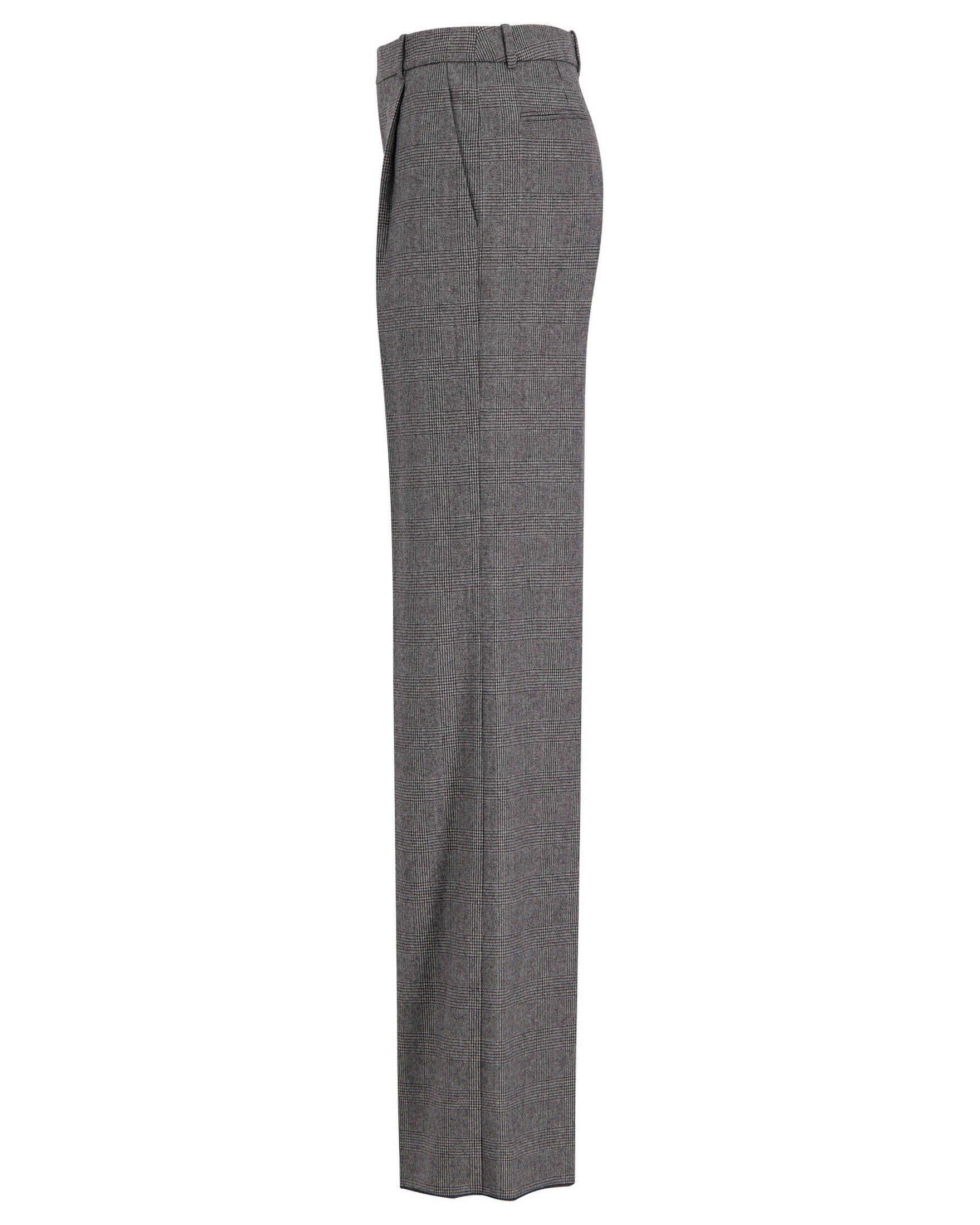 Saint Laurent| Damen Marlenehose aus Wolle