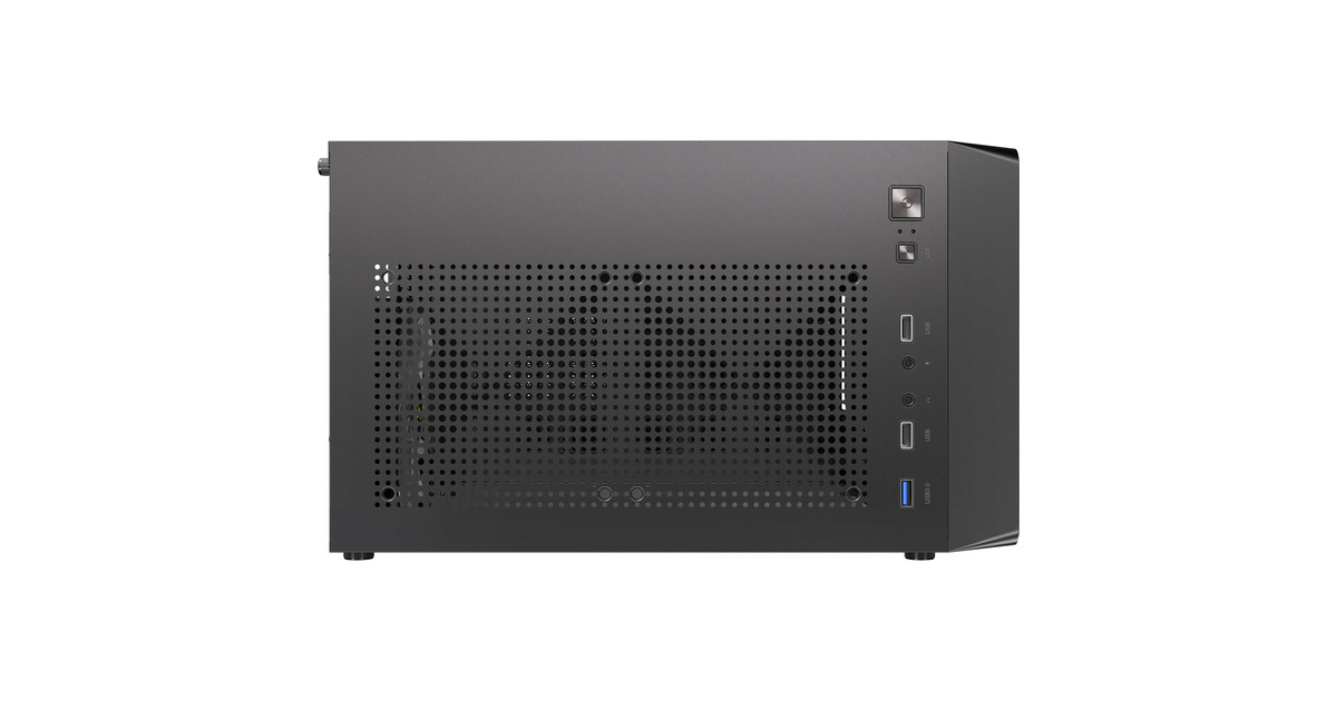 AntecAX26 RGB Elite midi tower behuizing  (Zwart | 3x USB-A | Tempered Glass)