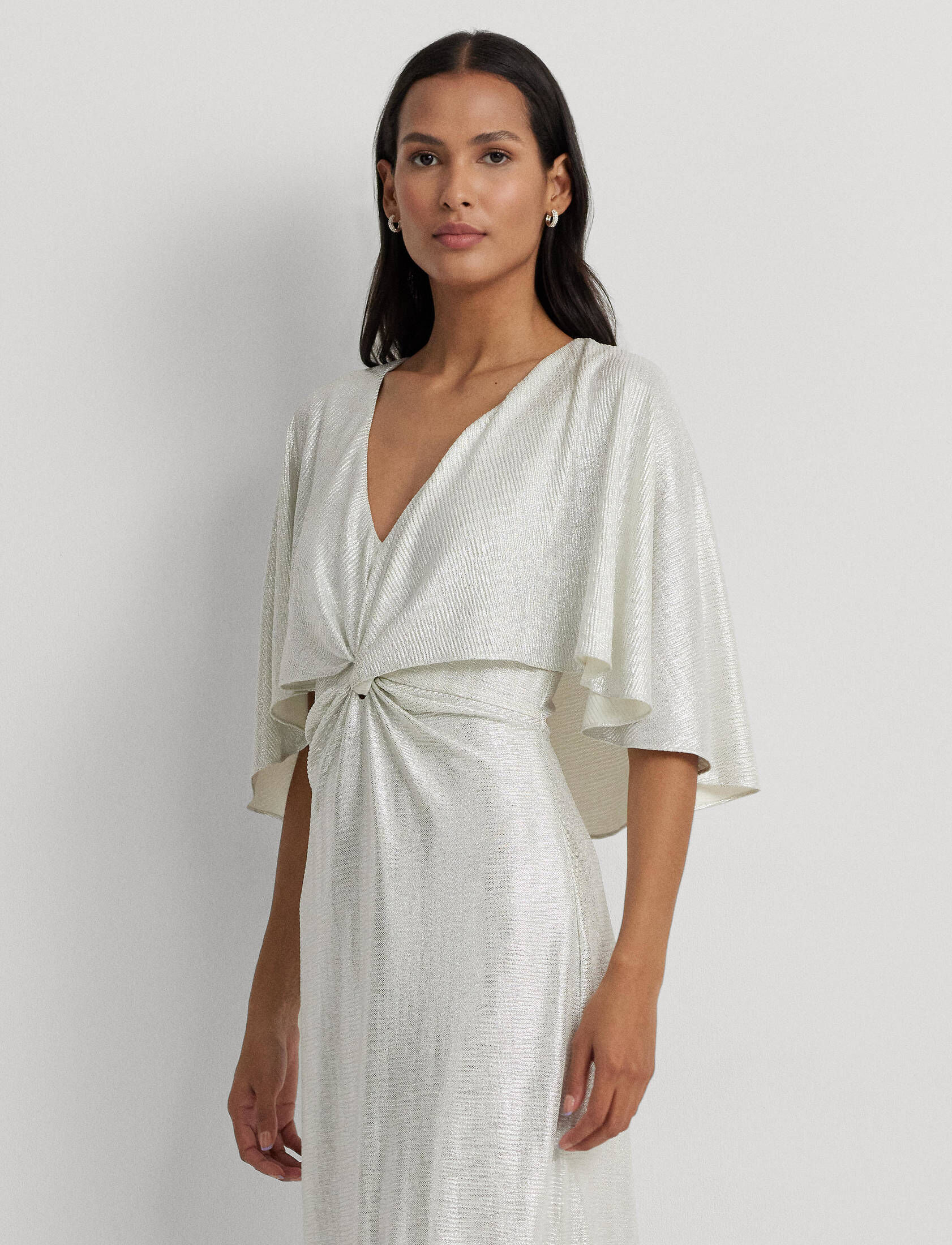 Lauren Ralph Lauren| Damen Cape-Abendkleid