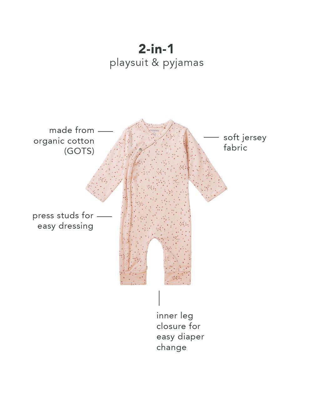 Noppies Newborn Boxpak Nuuk - Rose Smoke