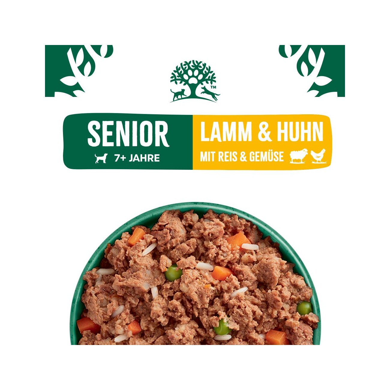 James Wellbeloved Senior Lamm & Huhn Pastete 400 g