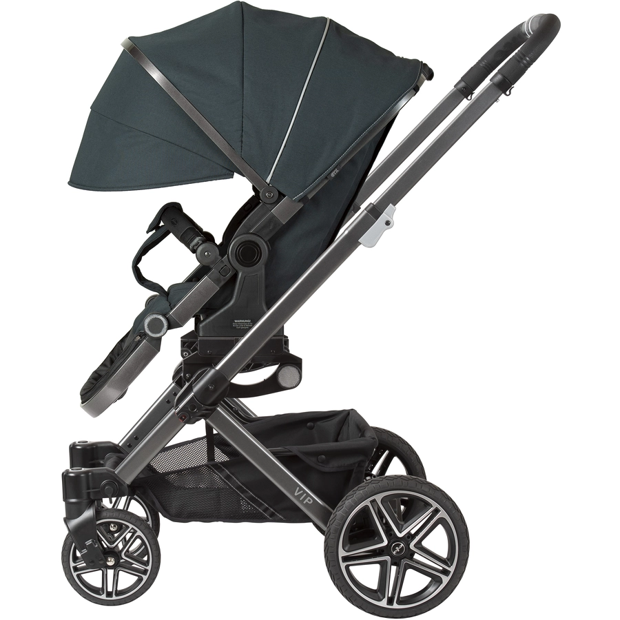 Hartan Kinderwagen Vip GTX Casual Collection racing stars (912) Gestellfarbe platin