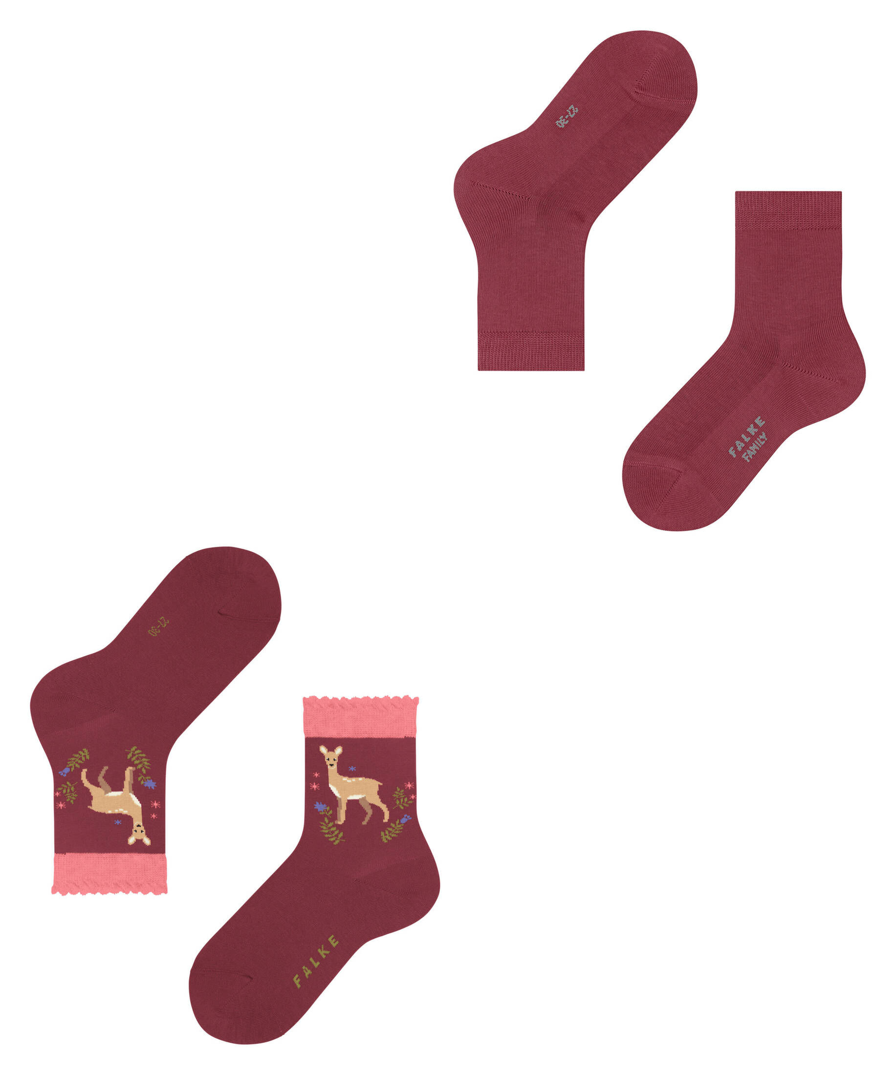 FALKE| Kinder Socken Country Deer 2-Pack