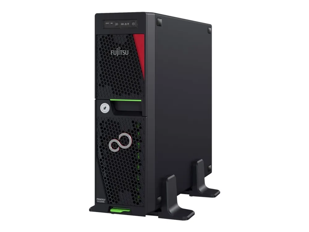 Fujitsu PRIMERGY TX1320 M5 - Server - tower Xeon E-2334 / op til 4.8 GHz - RAM 16 GB - ingen HDD - skærm: ingen