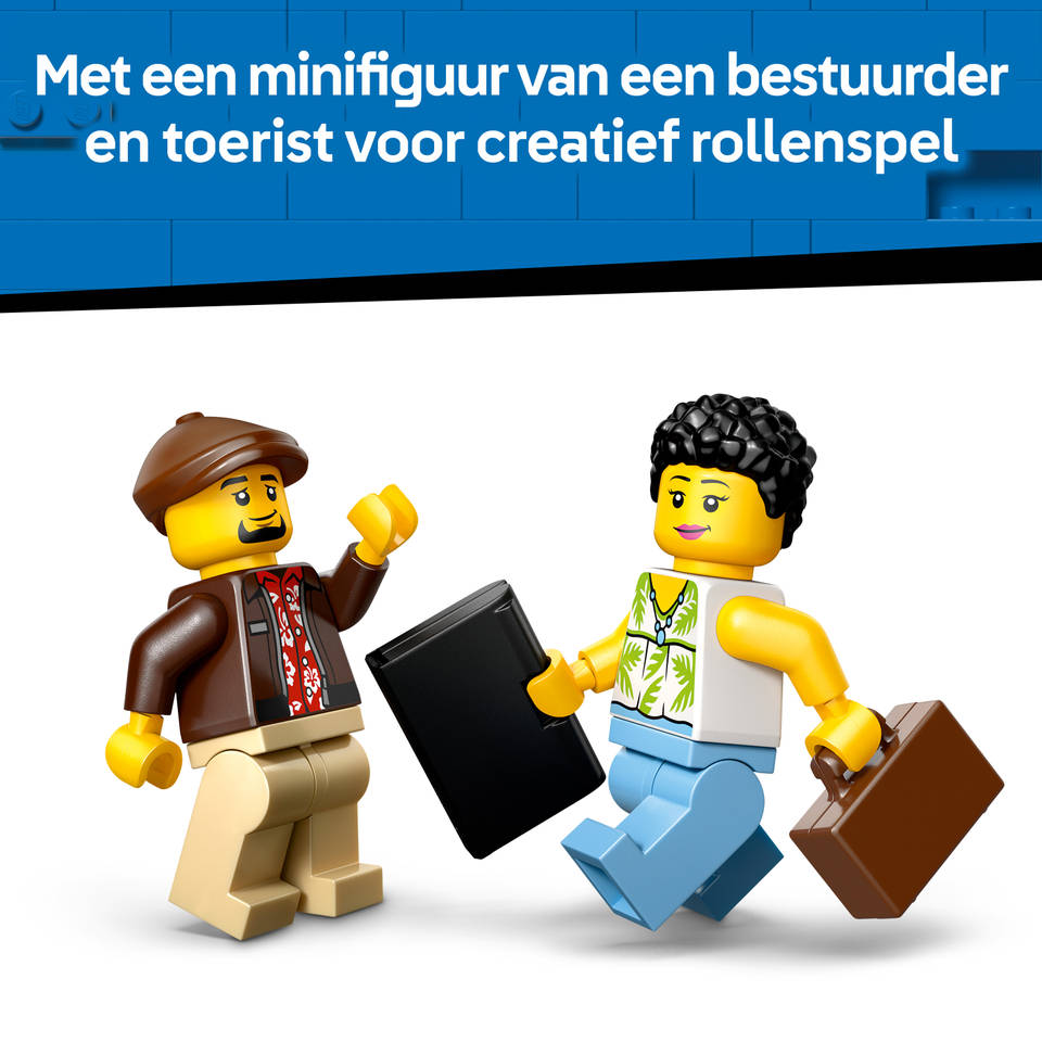 LEGO City gele taxi 60487