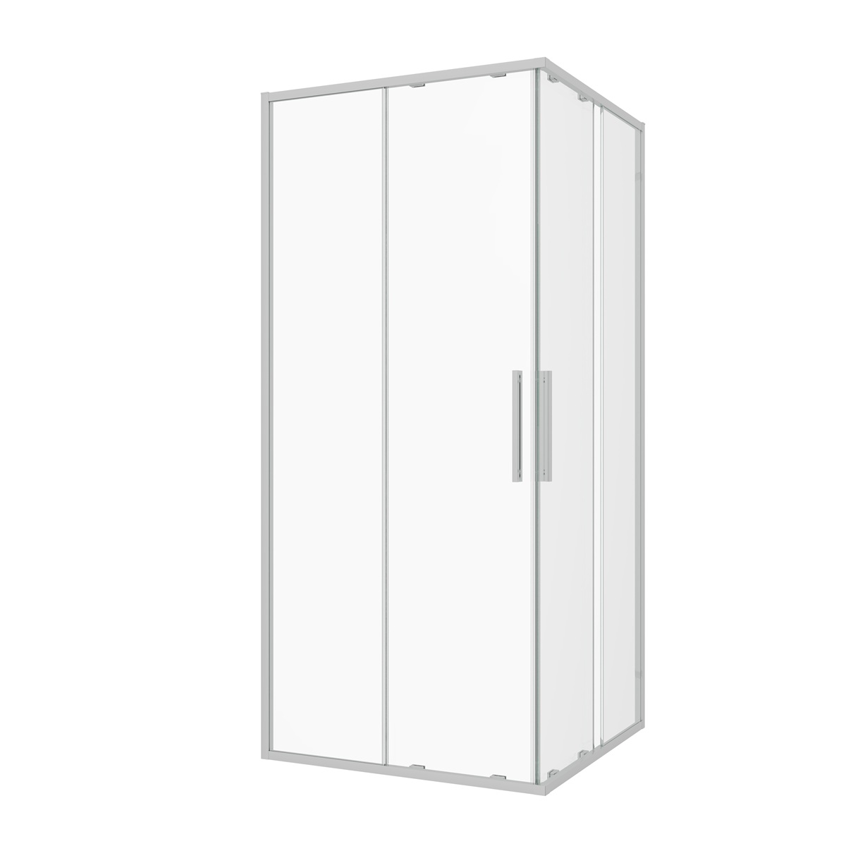 Badstuber Onda douchecabine 100x100cm chroom