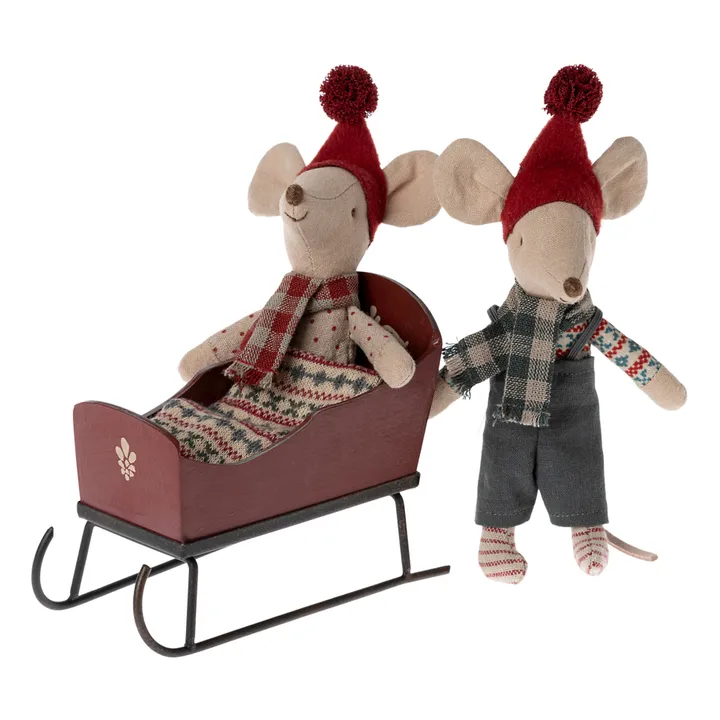 Maileg Mini luge | Rouge