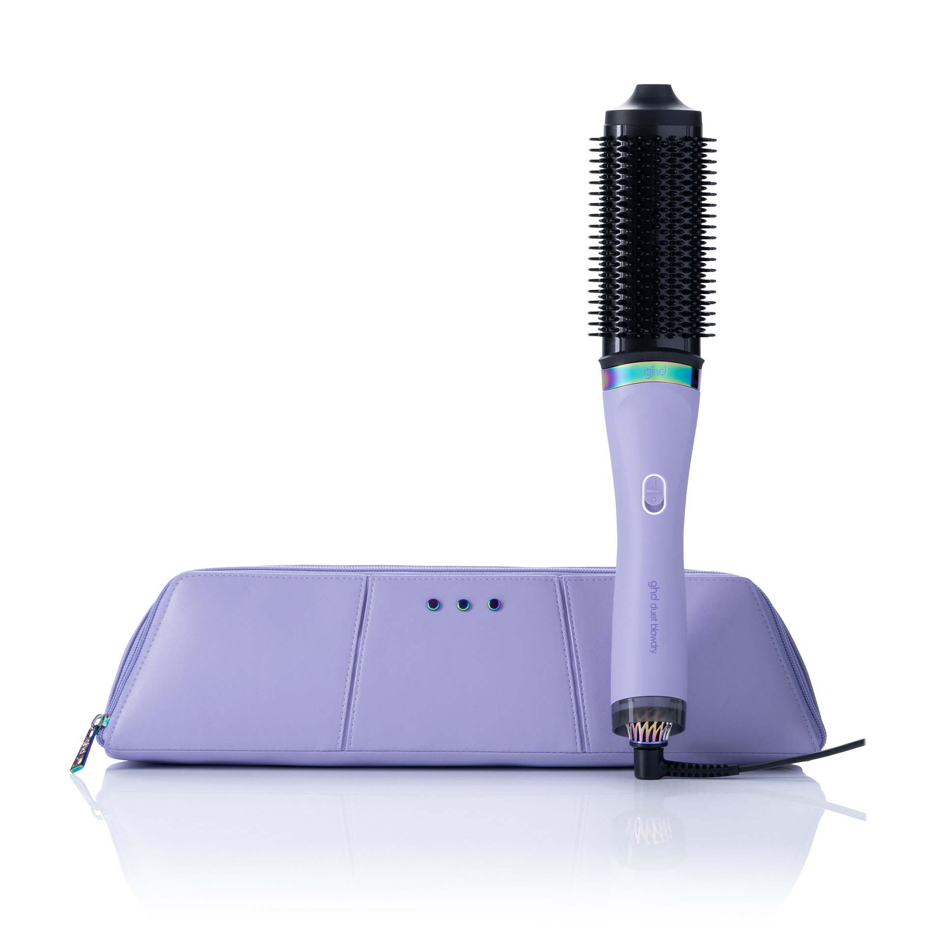 ghd Duet Blowdry Limited Edition Hair Dryer Brush Galactic Lilac