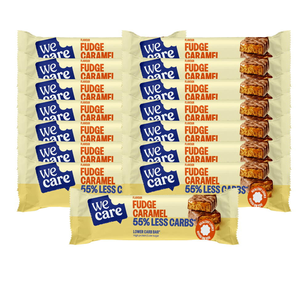 15x WeCare Bar Fudge Caramel (60 gr)
