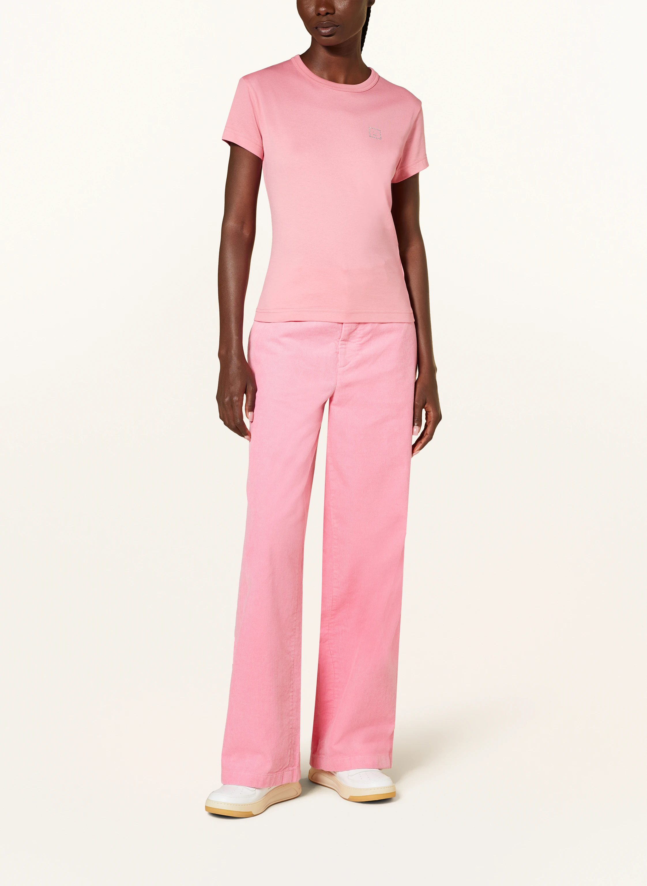 Acne Studios T-Shirt mit Schmucksteinen
