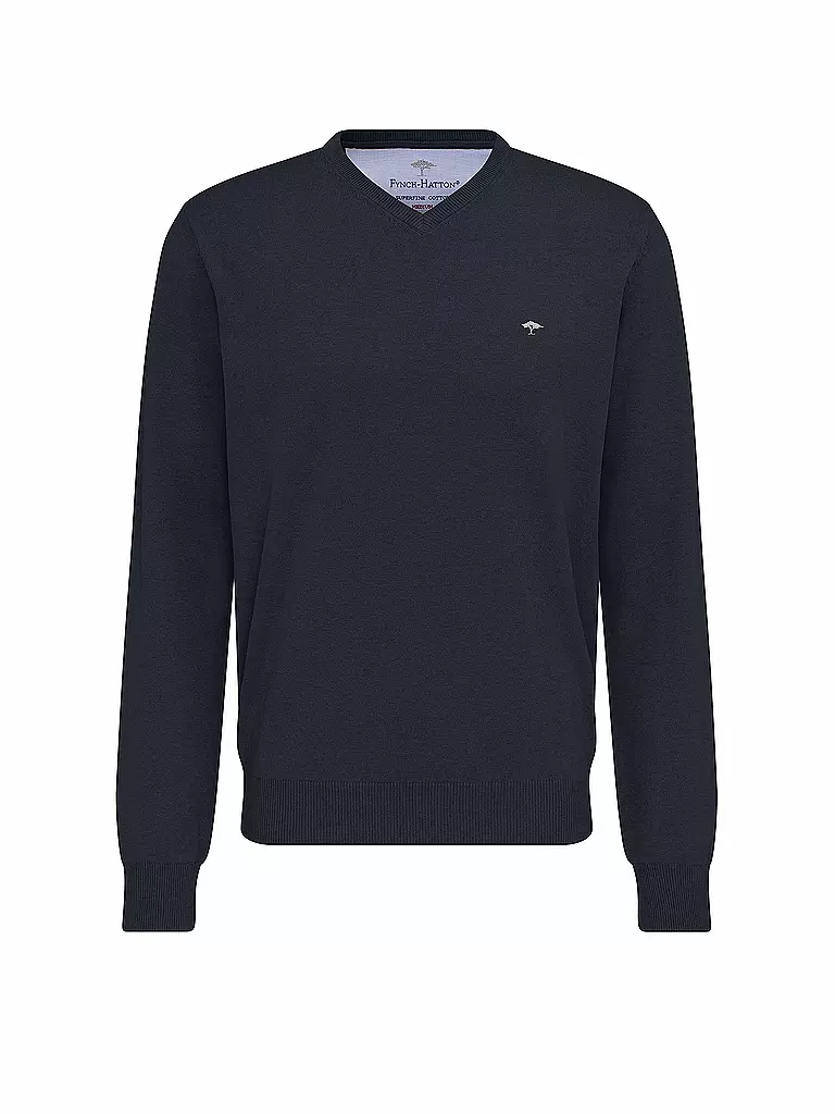 FYNCH HATTON Pullover  dunkelblau
