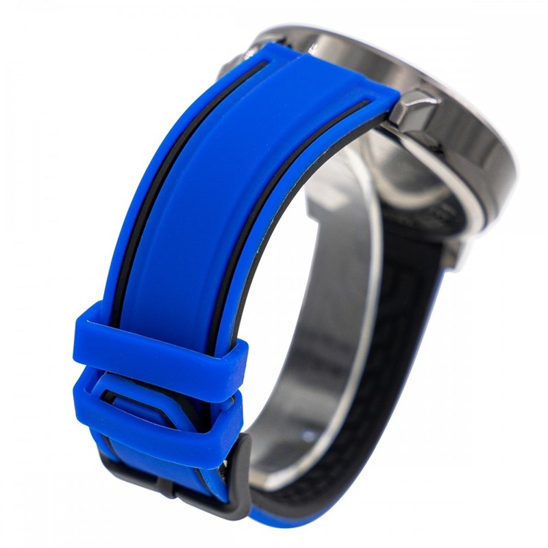 Montre Homme GIORGIO bracelet Silicone Bleu