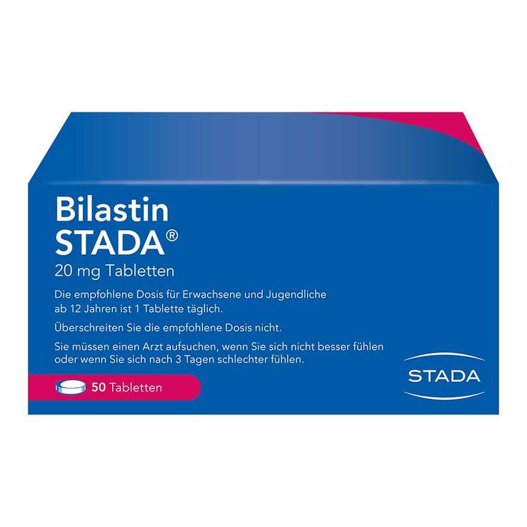 Bilastin STADA 20 mg Tabletten, 2x50 St