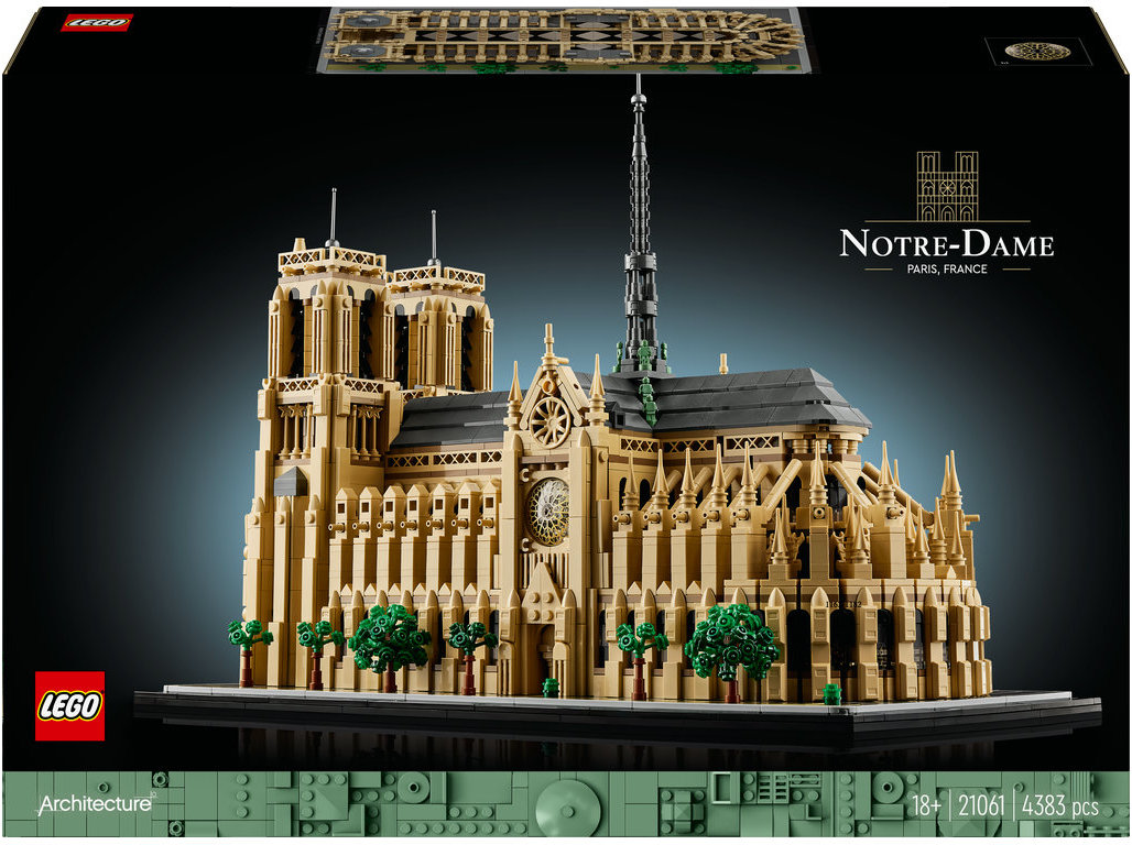 NOTRE-DAME PARIS LEGO ARCHITECTURE