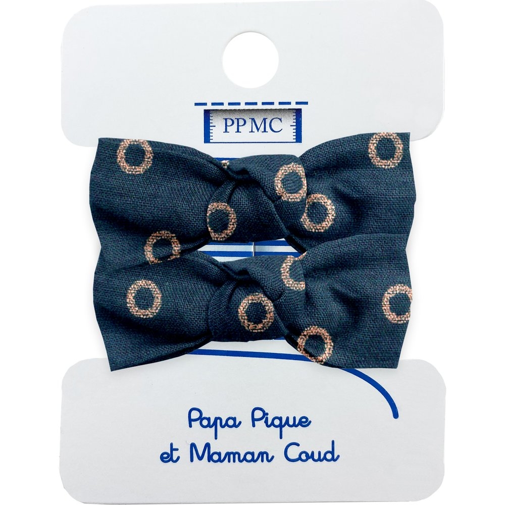 Mousse Petit Noeud Bulle Bronze Marine