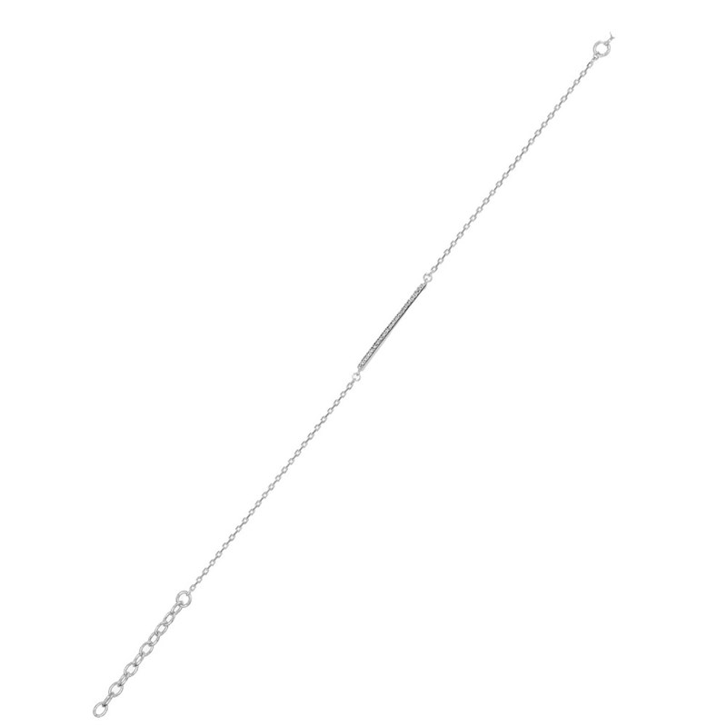 Bracelet Femme - Argent 925 - Longueur : 18 cm