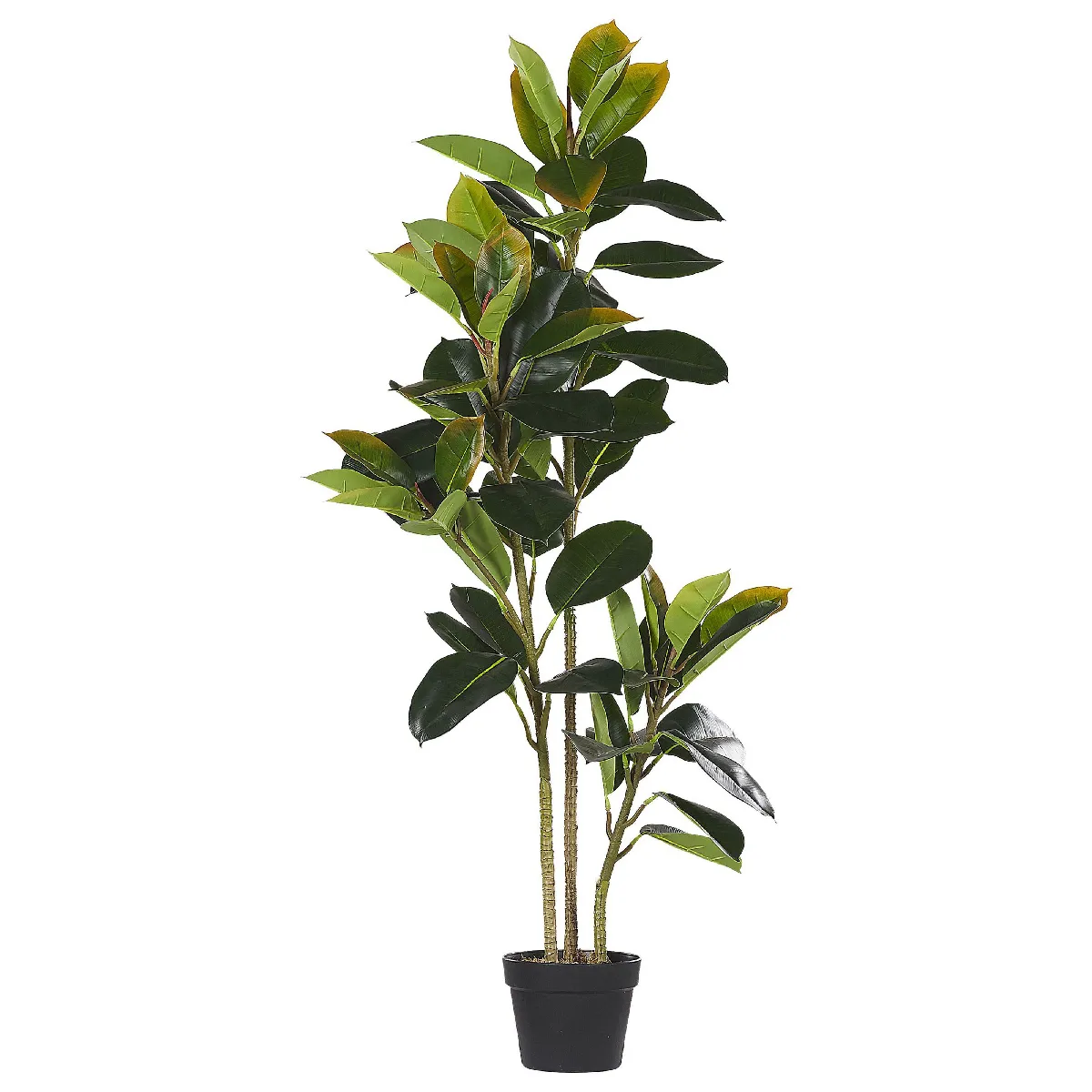 Beliani Plante Artificielle FICUS ELASTICA 134 cm