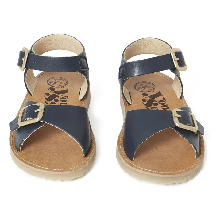 Young Soles Sandales Vegan Sonny | Bleu marine