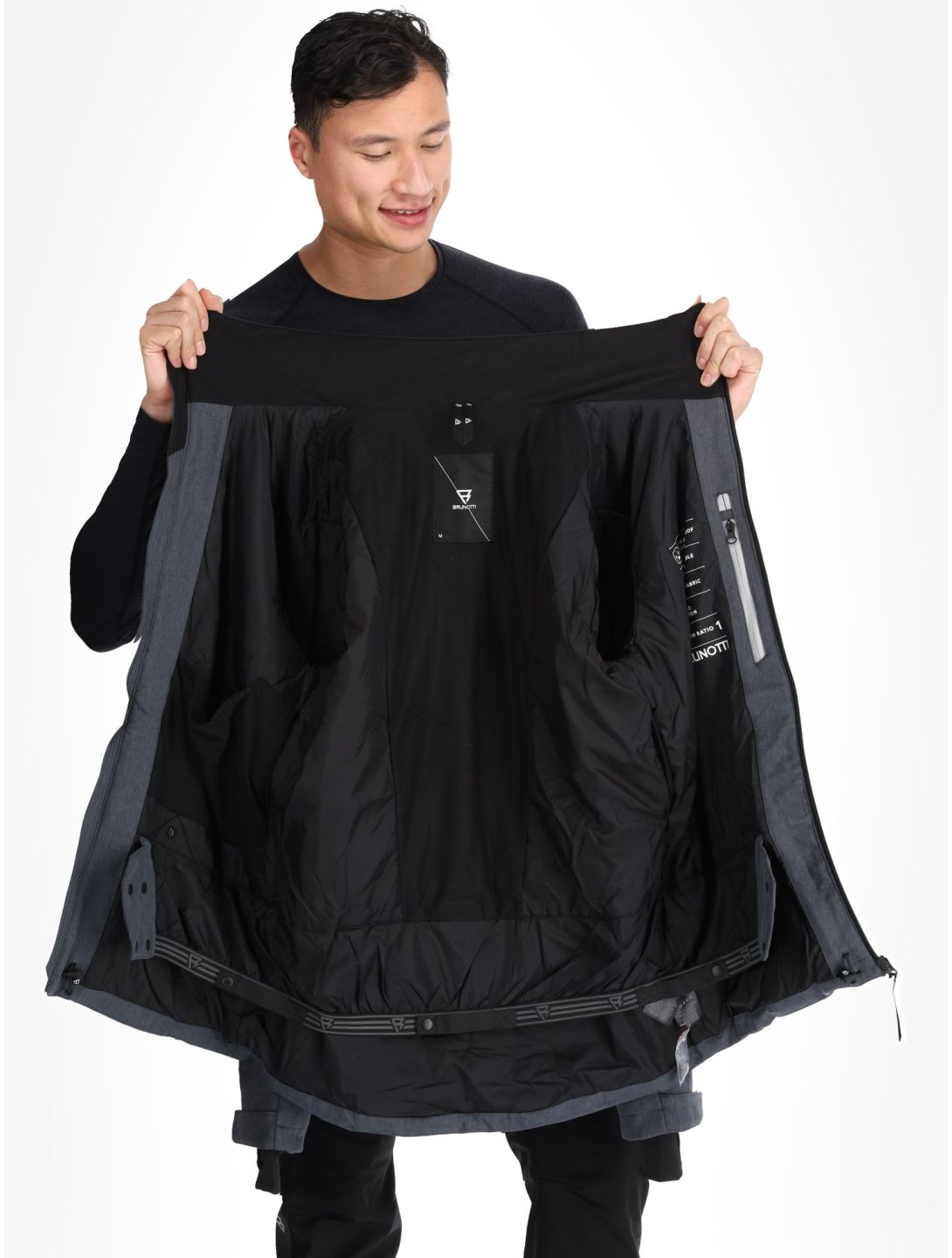 Twinstroke softshell ski-jas heren