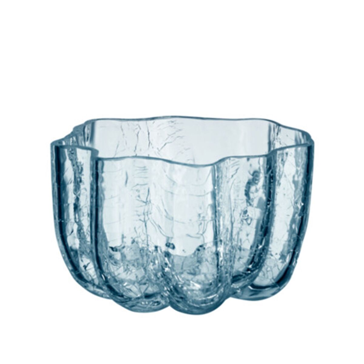 Crackle telysholder 5,8 cm, sirkulær