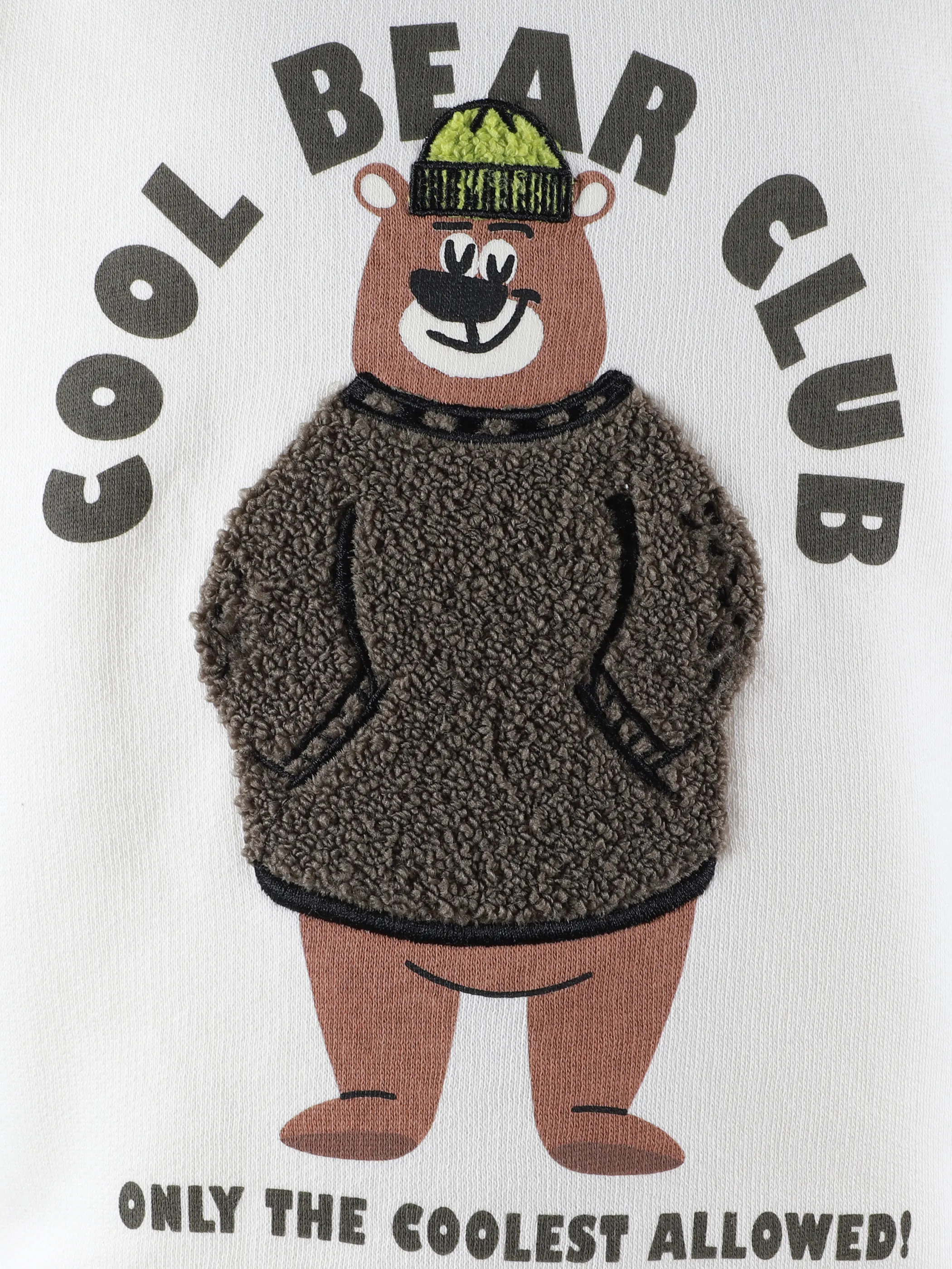 Jungen Sweatshirt mit lustigem Frontbild