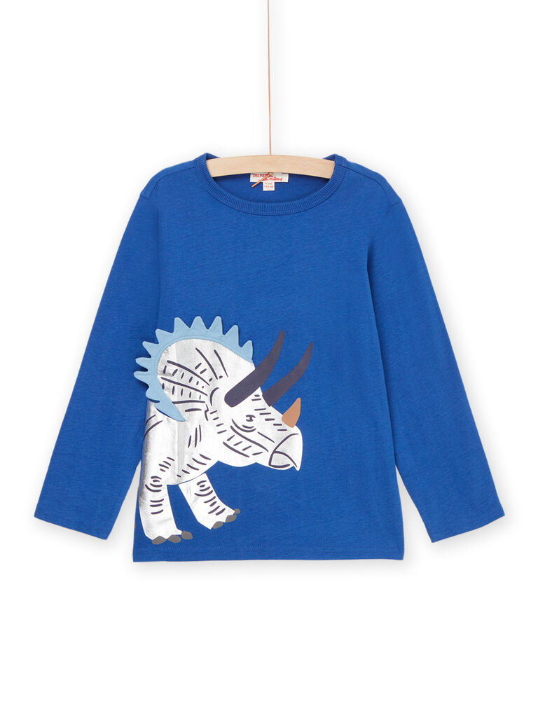 T-shirt à manches longues à animation dinosaure.