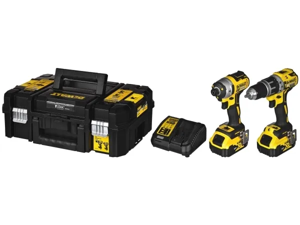 SÆT TIL ELVÆRKTØJ COMBO DEWALT DCK266P2T (DCD796 DCF887) 2X5,0AH 18V