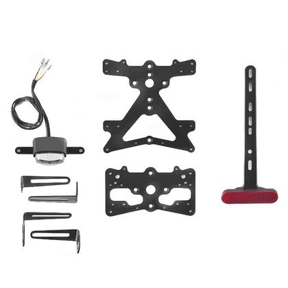 Support de plaque Rizoma FOX - Noir