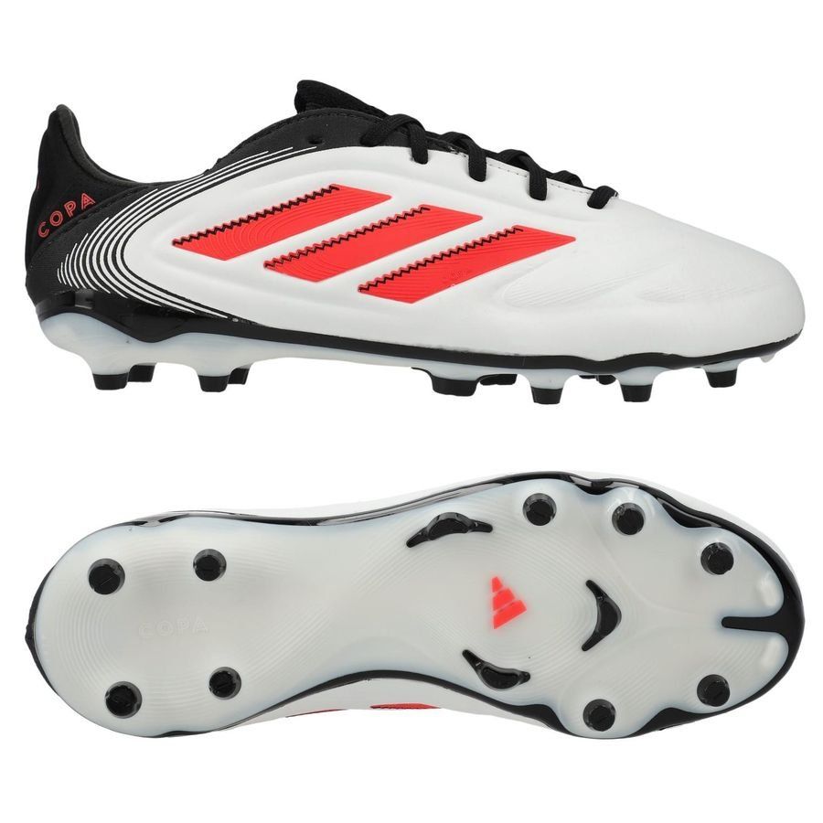 adidas Copa Pure Elite III FG/AG Pure Victory - Blanc/Lucid Red/Noir Enfant