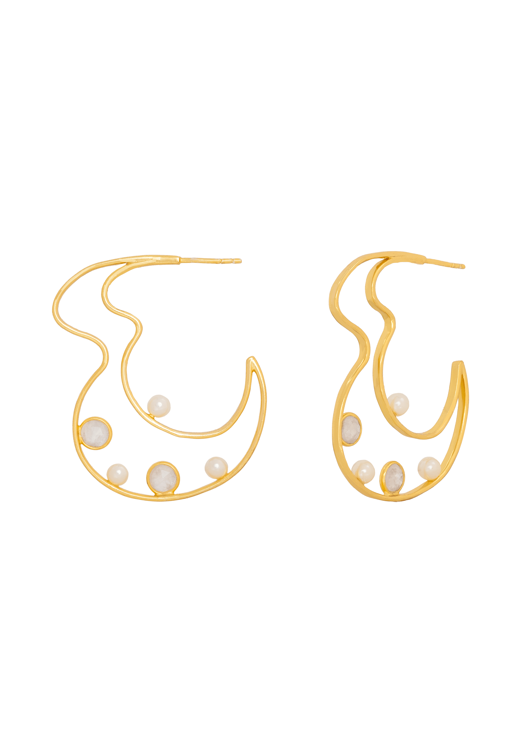 BOUCLES D'OREILLES LYRA - Boucles d'oreilles lyra | Blanc