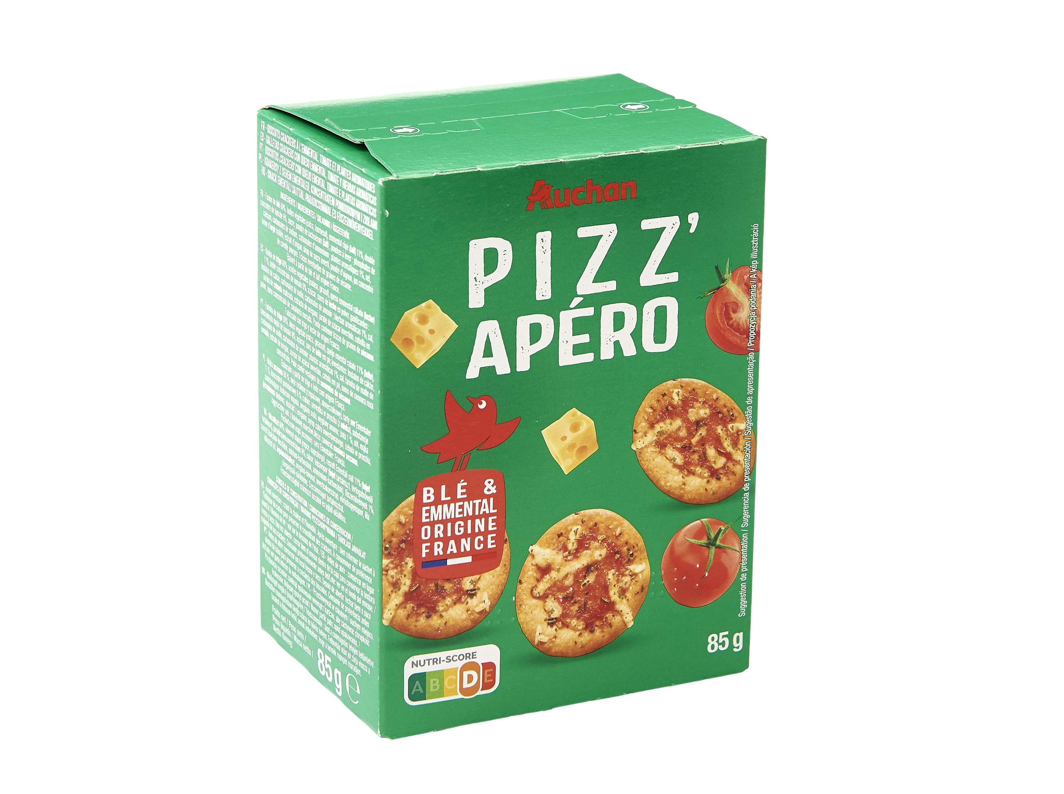 APERITIVOS AUCHAN PIZZ'APÉRO 85G