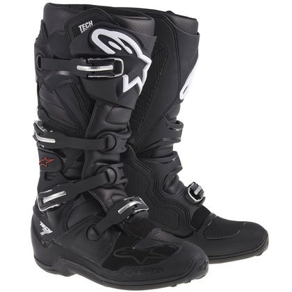 Bottes cross Alpinestars TECH 7 - BLACK 2023 - Noir