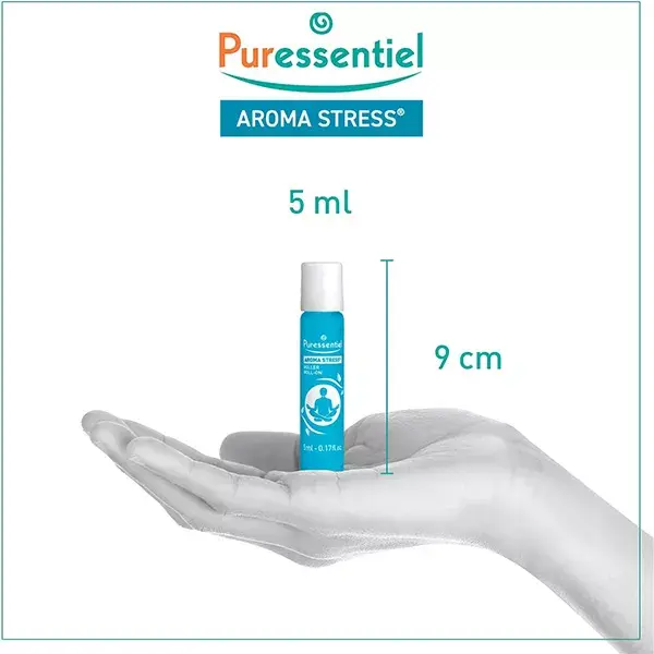 Puressentiel Aroma Stress Roll com 12 Óleos Essenciais 5ml