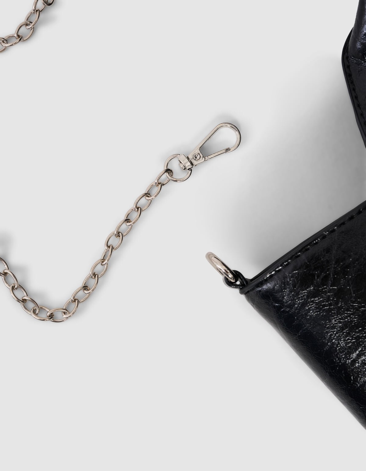 Stud Strik Tas Zwart