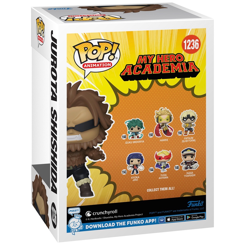 POP! Vinyl Animation 1236: My Hero Academia - Jurota Shishida (beflockt)