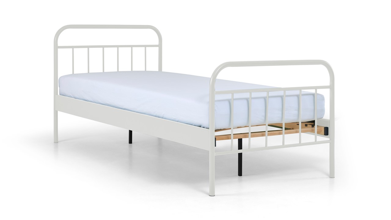 Bed Alex 1-persoons wit