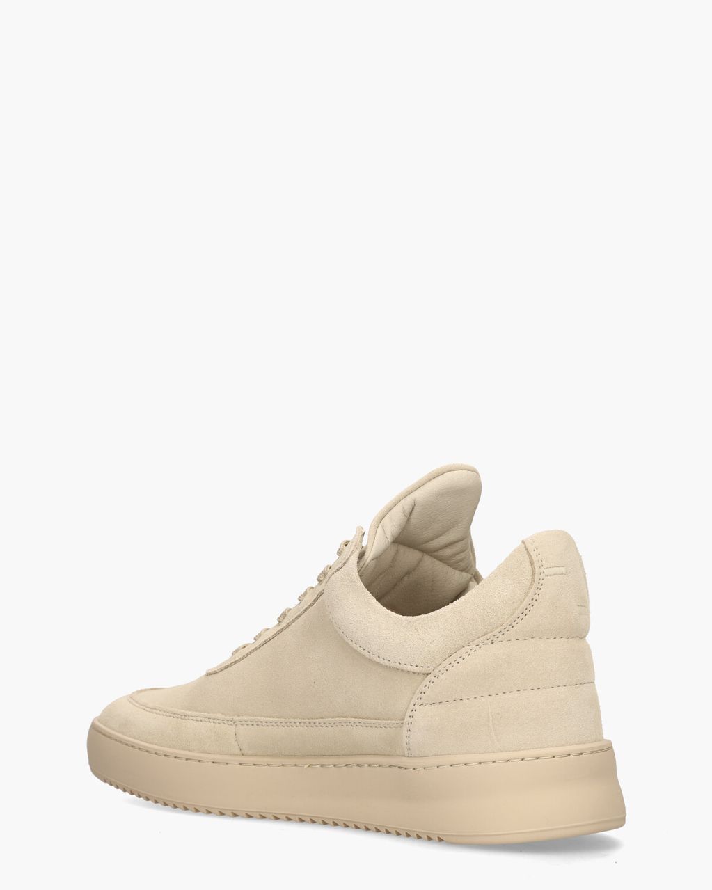 Filling Pieces Low Top Suede Beige Herensneakers