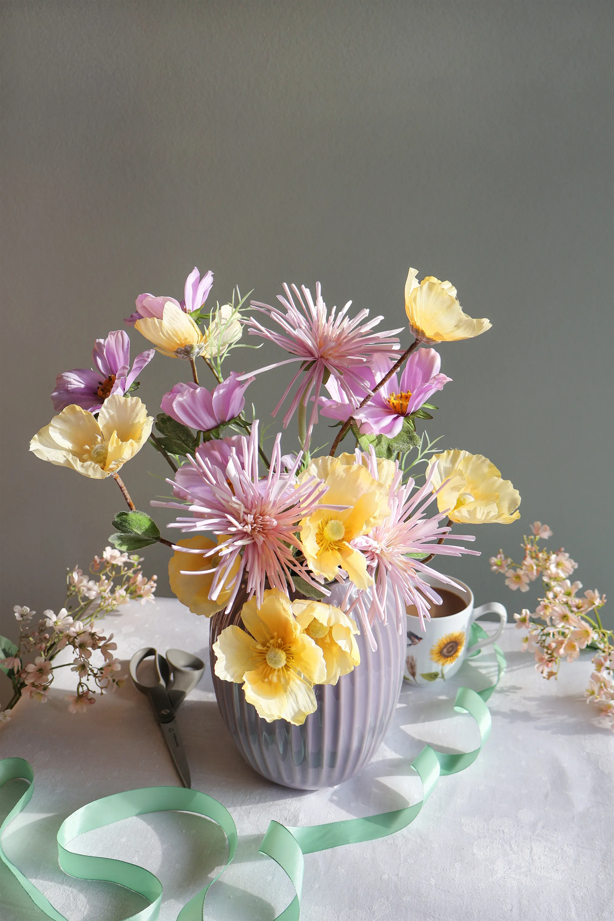 CASA Living Kunstig Blomst - Krysantemum