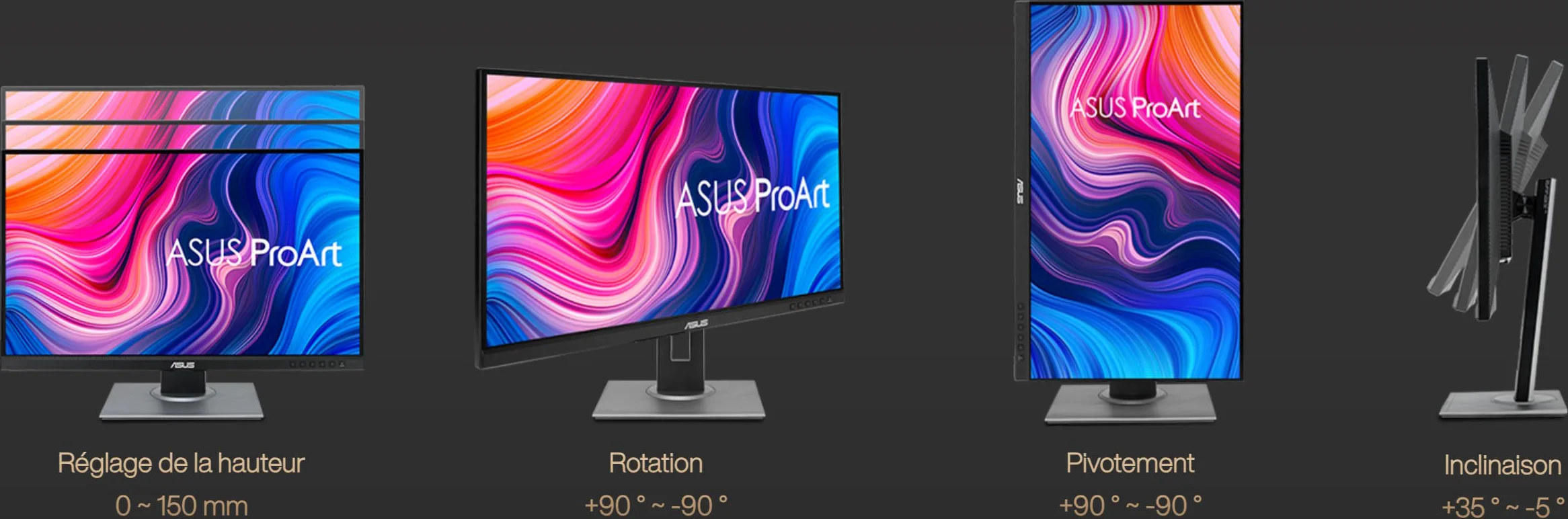 Asus ProArt Display PA278QV Écrans de bureau et professionnels