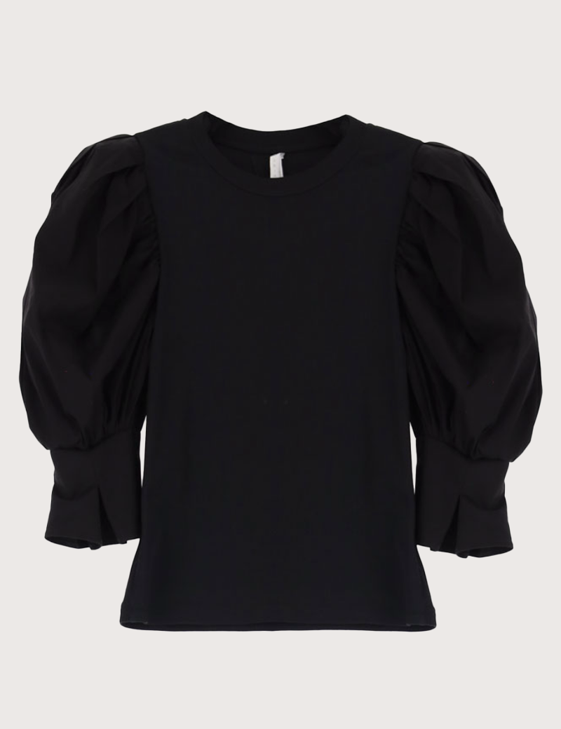 IMPERIAL T-SHIRT MANCHES LONGUES NOIR