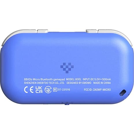 8BitDo Micro Bluetooth Gamepad - blå