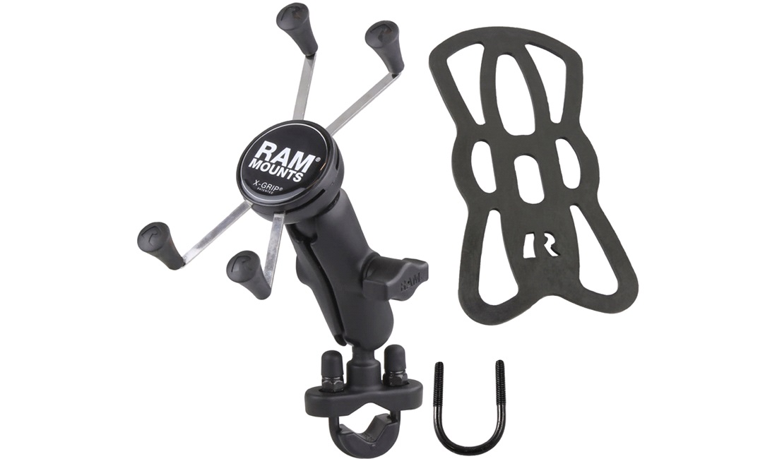 RAM Mounts X-Grip stor UN10 smartphone holder U-Bolt til styr