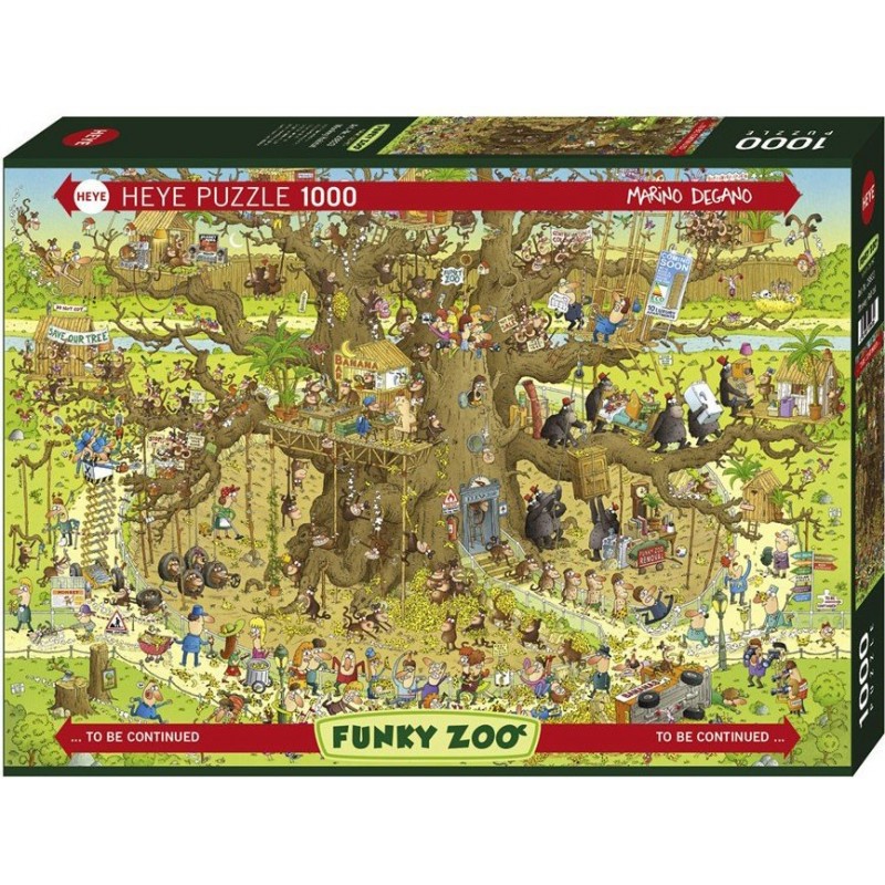 Puzzle 1000 Monkey Habitat