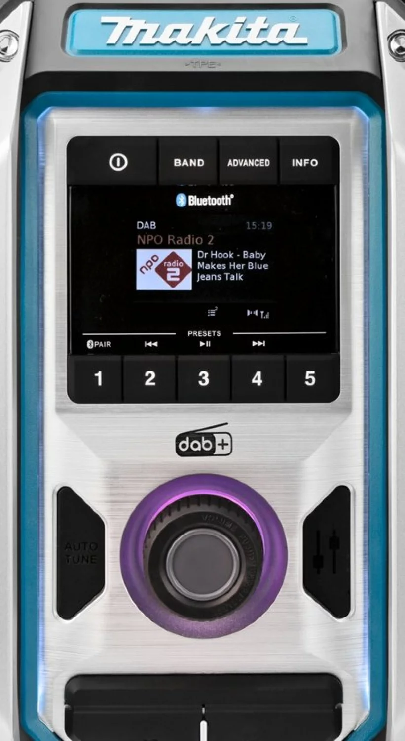 Makita DMR115 10,8-18V Li-Ion accu bouwradio - DAB  - bluetooth
