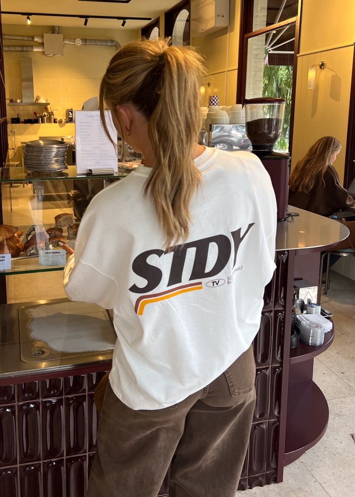 Steady longsleeve t-shirt ecru