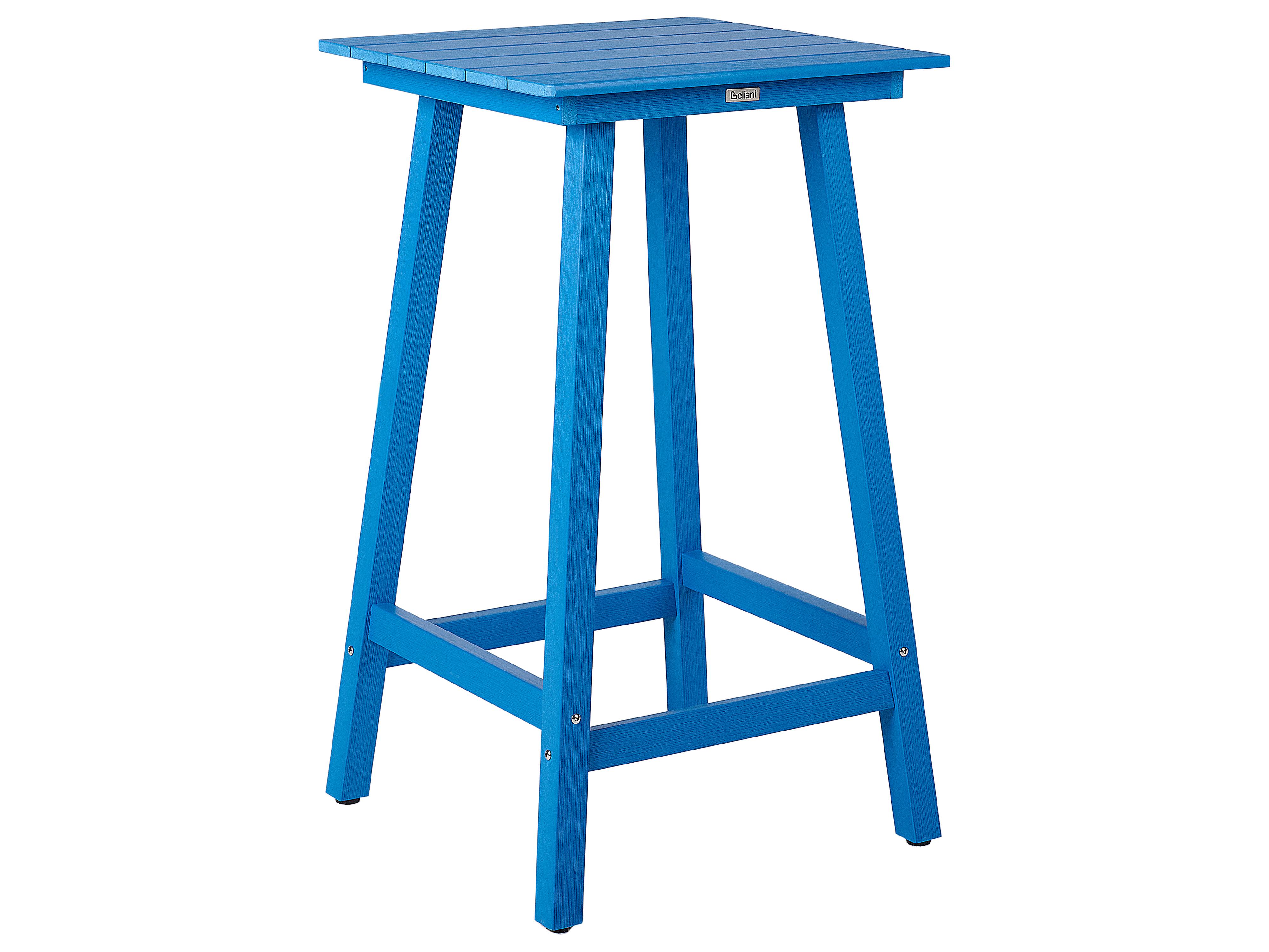 Tuin bartafel ADIRONDACK 60 cm 59 cm Synthetisch materiaal Blauw