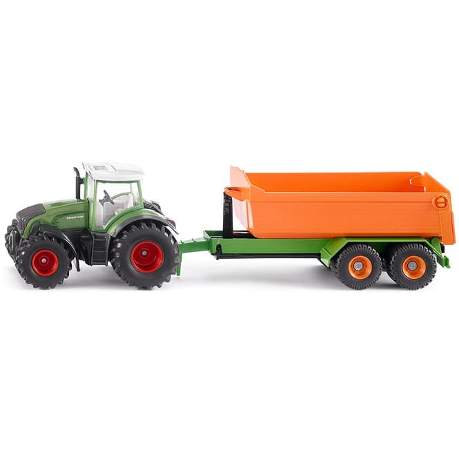 Siku Farmer 1989 - Fendt mit Hakenlift-Fahrgestell und Mulde