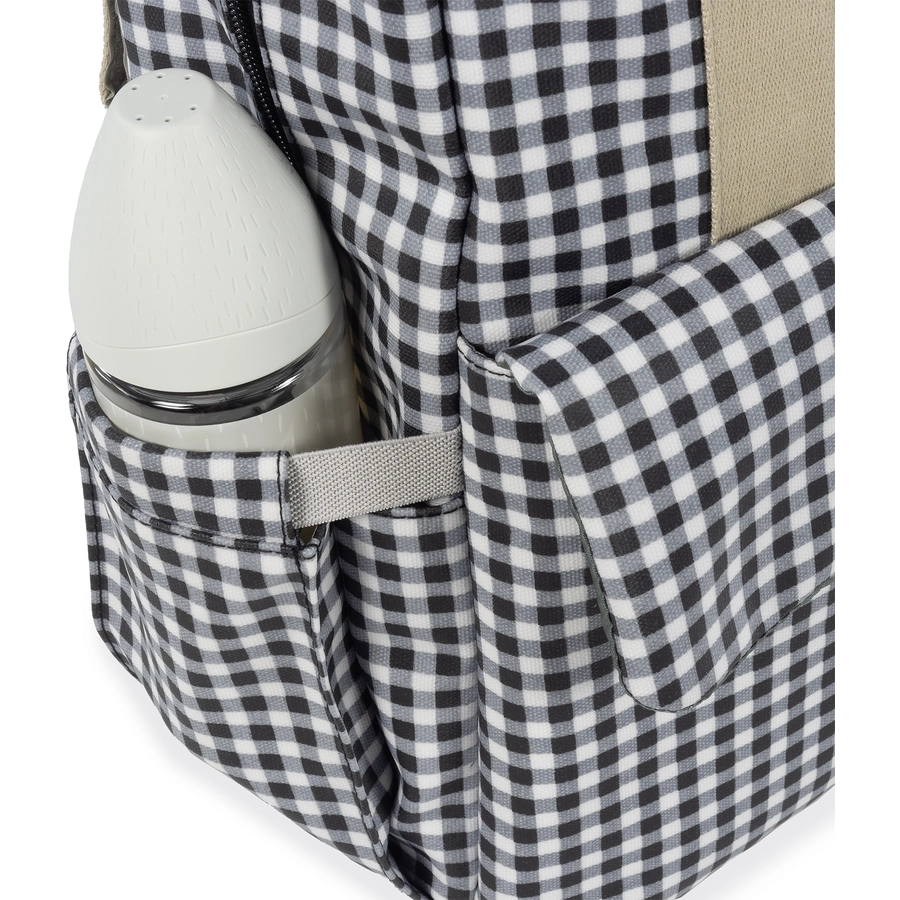 Walking Mum Wickelrucksack I Love Vichy Schwarz