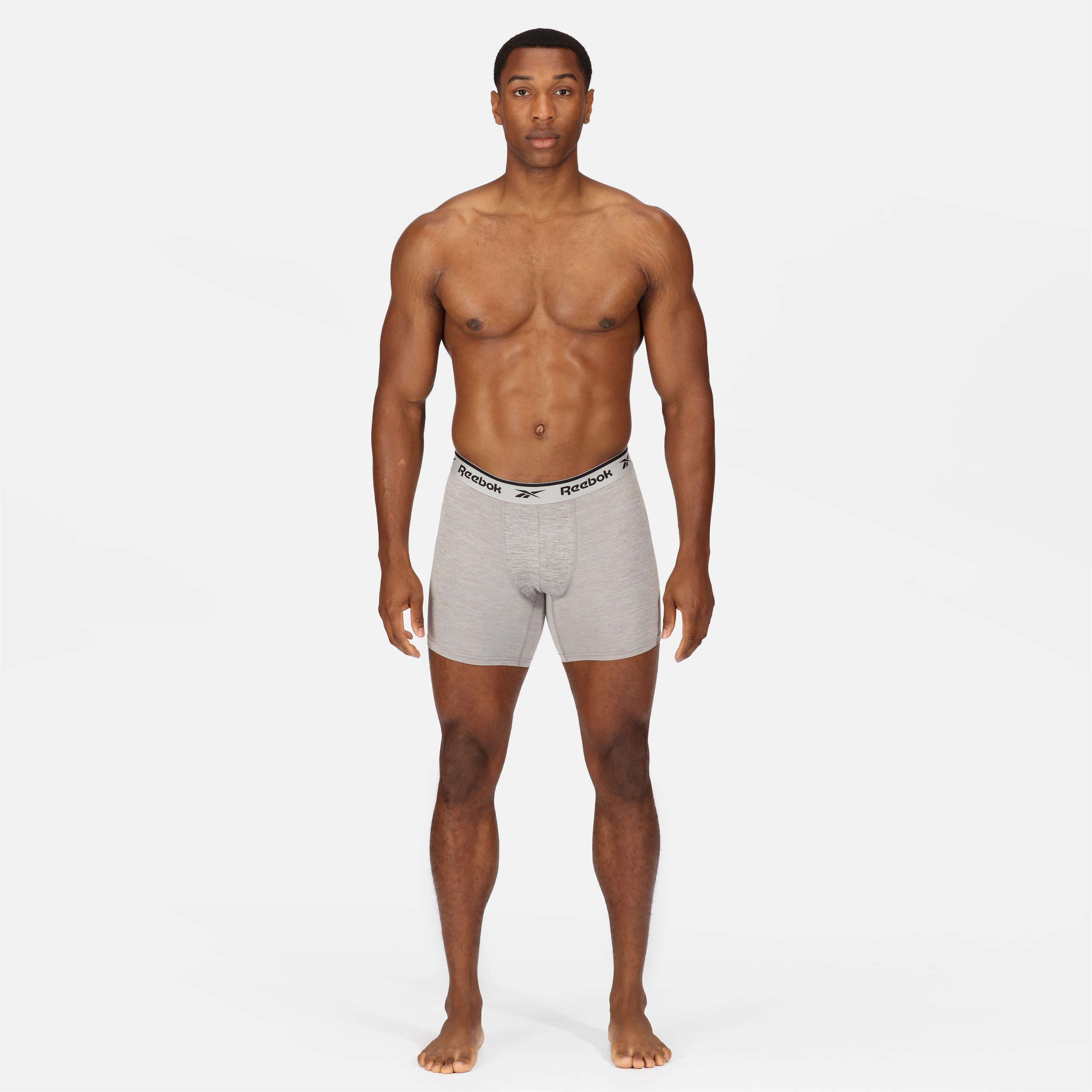 Reebok 3 Pack Boxer Shorts Mens